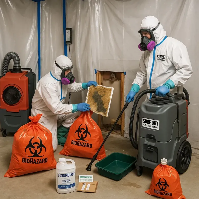 Contaminated Water Handling Protocols process in Kent, OH